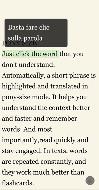 Screenshot Pony Size
